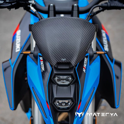 Saute-Vent en Carbone Mat MATERYA  | SUZUKI GSX-8S