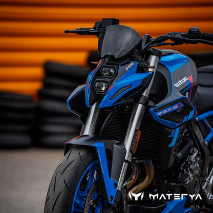 Saute-Vent en Carbone Brillant MATERYA  | SUZUKI GSX-8S