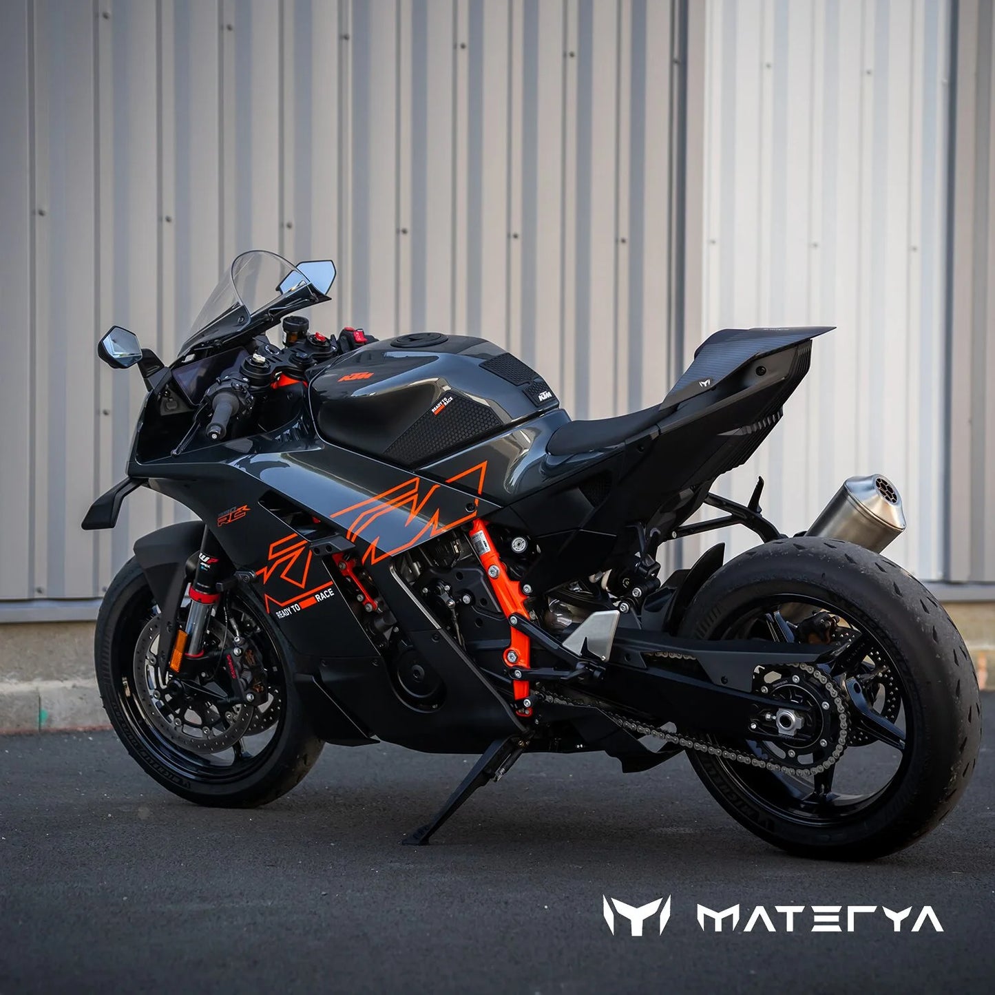 Capot de Selle en Carbone Mat MATERYA | KTM 990 RC R (2026+)