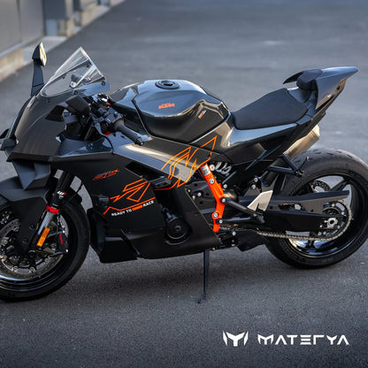 Capot de Selle en Carbone Mat MATERYA | KTM 990 RC R (2026+)