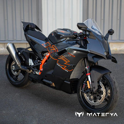 Capot de Selle en Carbone Mat MATERYA | KTM 990 RC R (2026+)