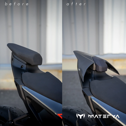 Capot de Selle en Carbone Mat MATERYA | KTM 990 RC R (2026+)