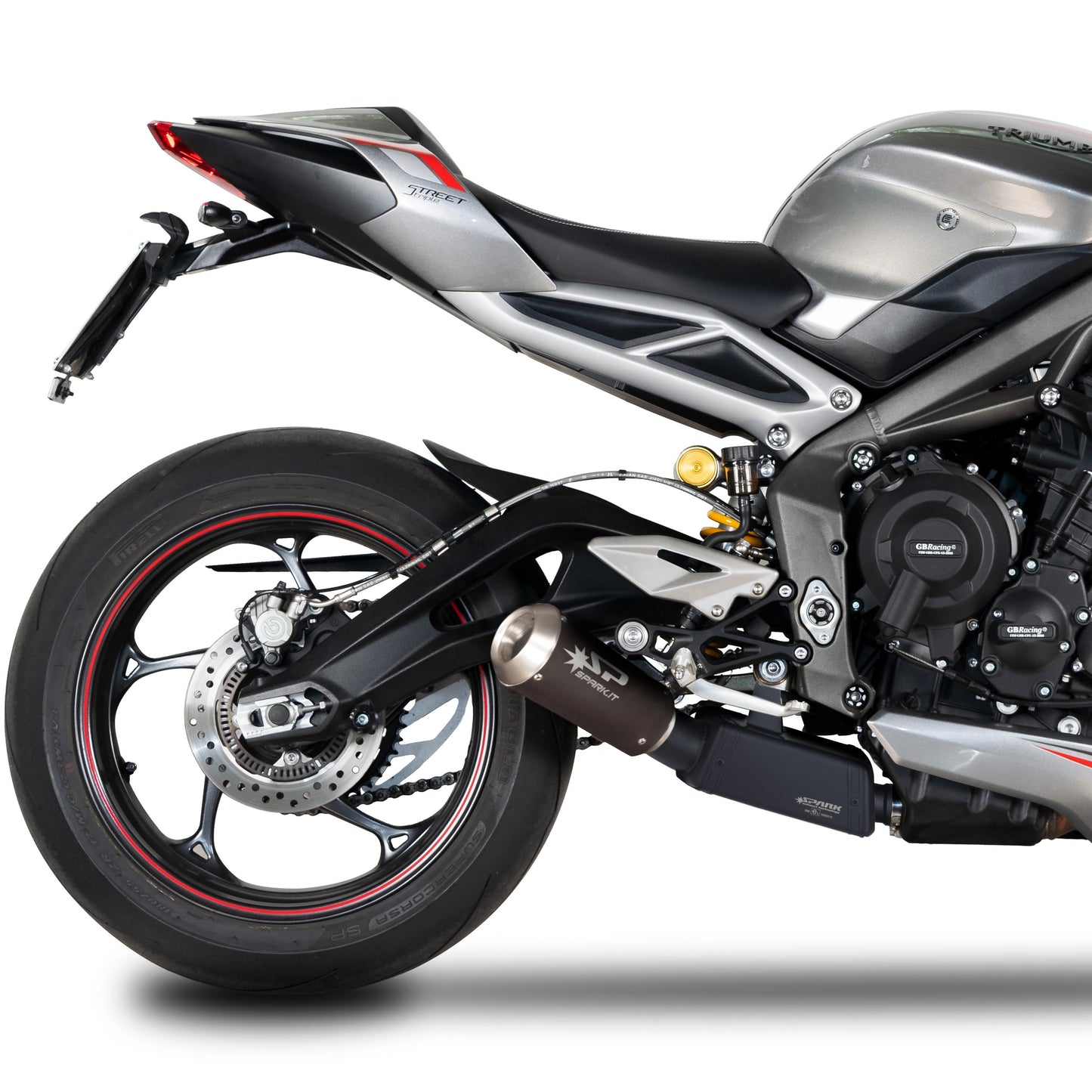 Silencieux "Homologué" SPARK MOTO GP | TRIUMPH STREET TRIPLE 765 R / RS (2020-2022)