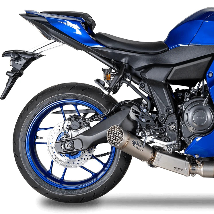 Ligne complète SPARK GRID-O homologuée pour YAMAHA R7 (2026+) - profil
