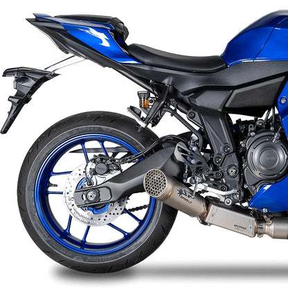 Ligne complète SPARK GRID-O homologuée pour YAMAHA R7 (2026+) - profil