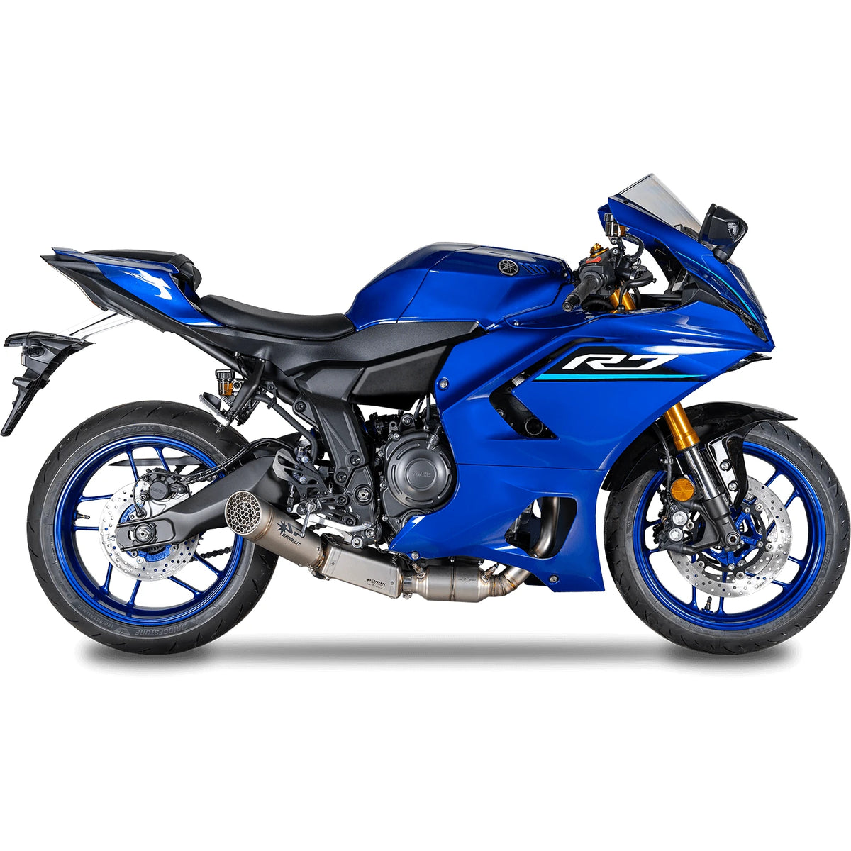 Ligne complète SPARK GRID-O homologuée pour YAMAHA R7 (2026+) - vue entière