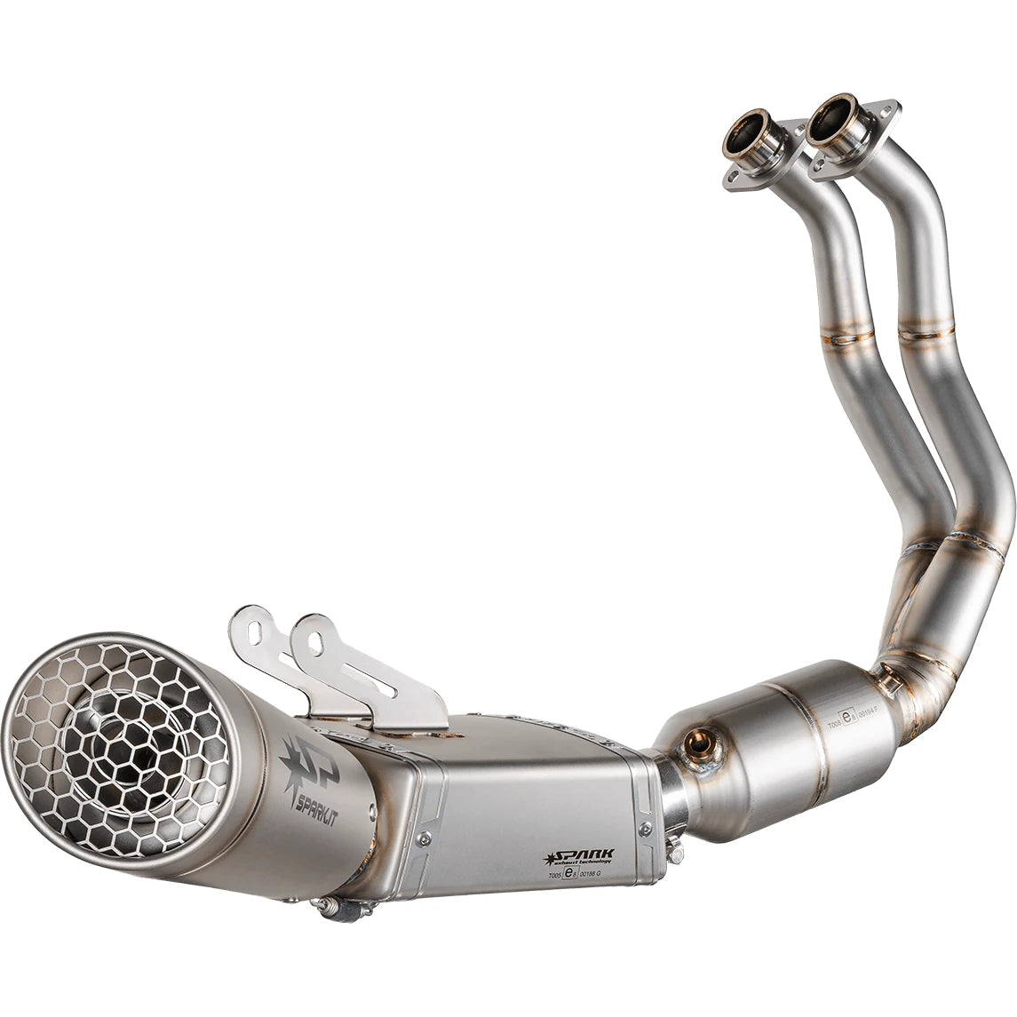 Ligne complète SPARK GRID-O homologuée pour YAMAHA R7 (2026+) - détail