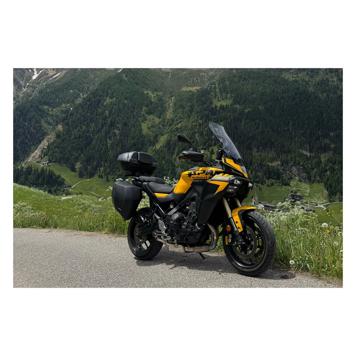 Ligne complète SPARK TRIADE Homologuée pour YAMAHA TRACER 9 / GT / GT+ (2025+) - vue 2