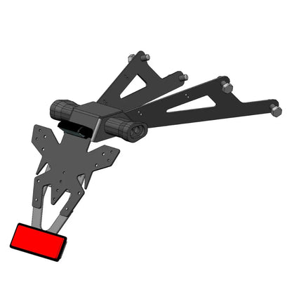 Support de Plaque Court ACCESS DESIGN | HONDA CB 650 R & CBR 650 R (2024+)