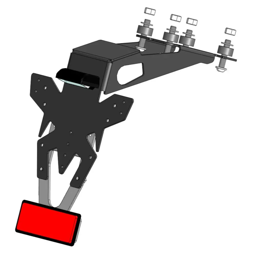 Support de Plaque Court ACCESS DESIGN | KAWASAKI ZH2