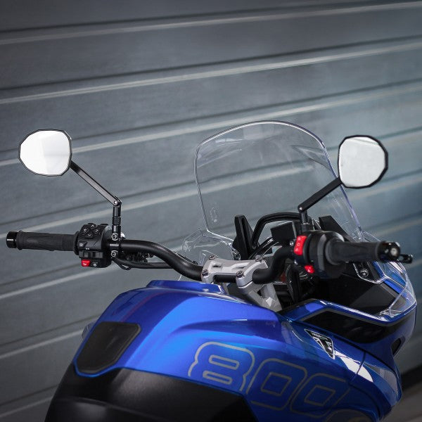 Paire de rétroviseurs MG BIKETEC pour Ducati Hypermotard V2 / SP — vue 9