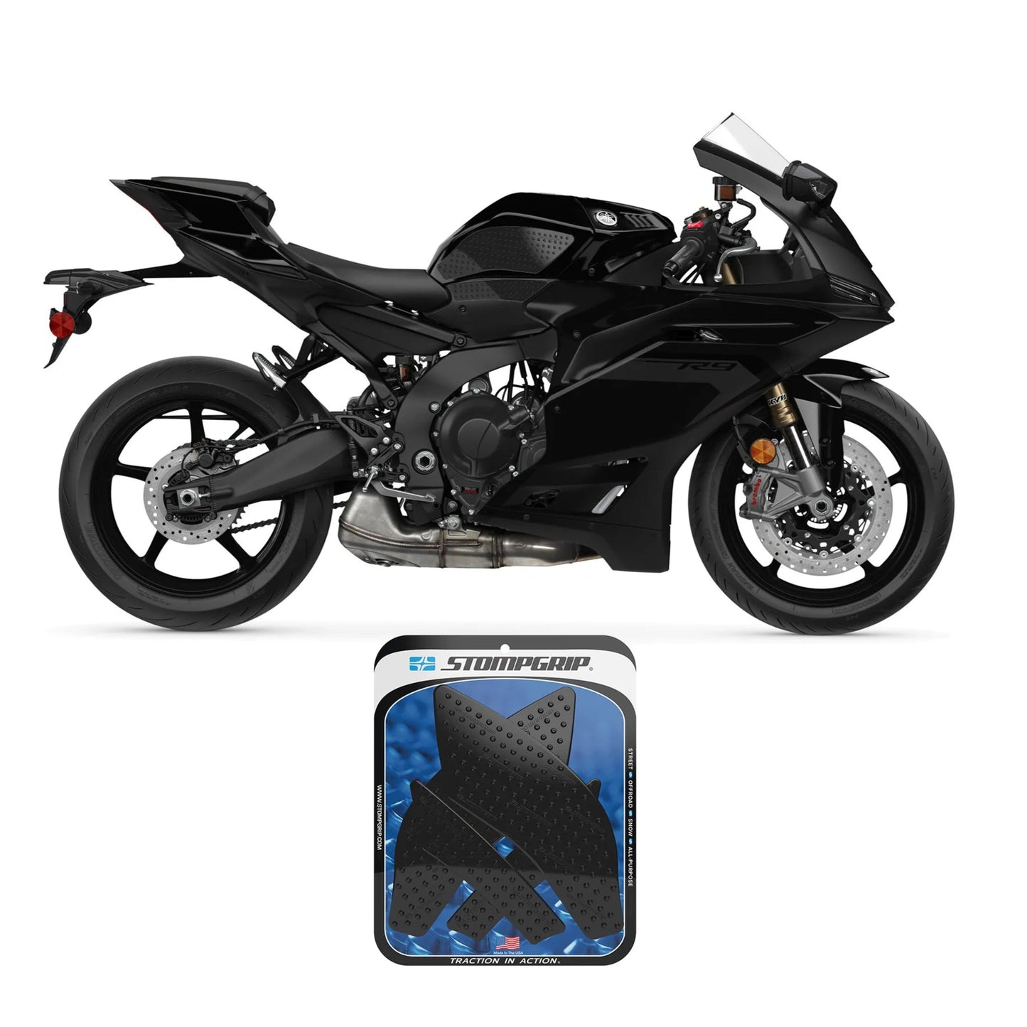 Grips de Réservoir STOMPGRIP | YAMAHA R9