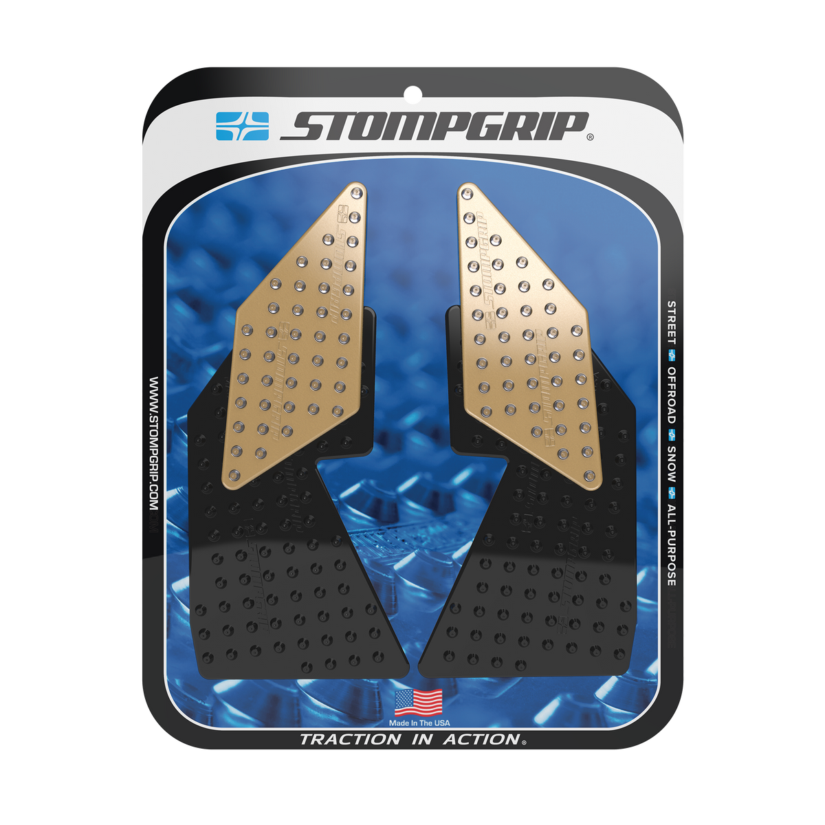 Grips de Réservoir STOMPGRIP | YAMAHA TENERE 700 (2025+) - GEN PERFORMANCE