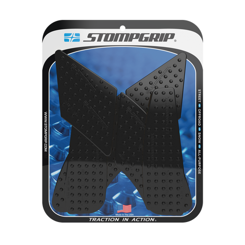 Grips de réservoir STOMPGRIP noirs pour YAMAHA R7 (2026+)