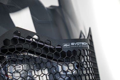 Grille de phare EVOTECH montée sur YAMAHA TENERE 700 - vue générale