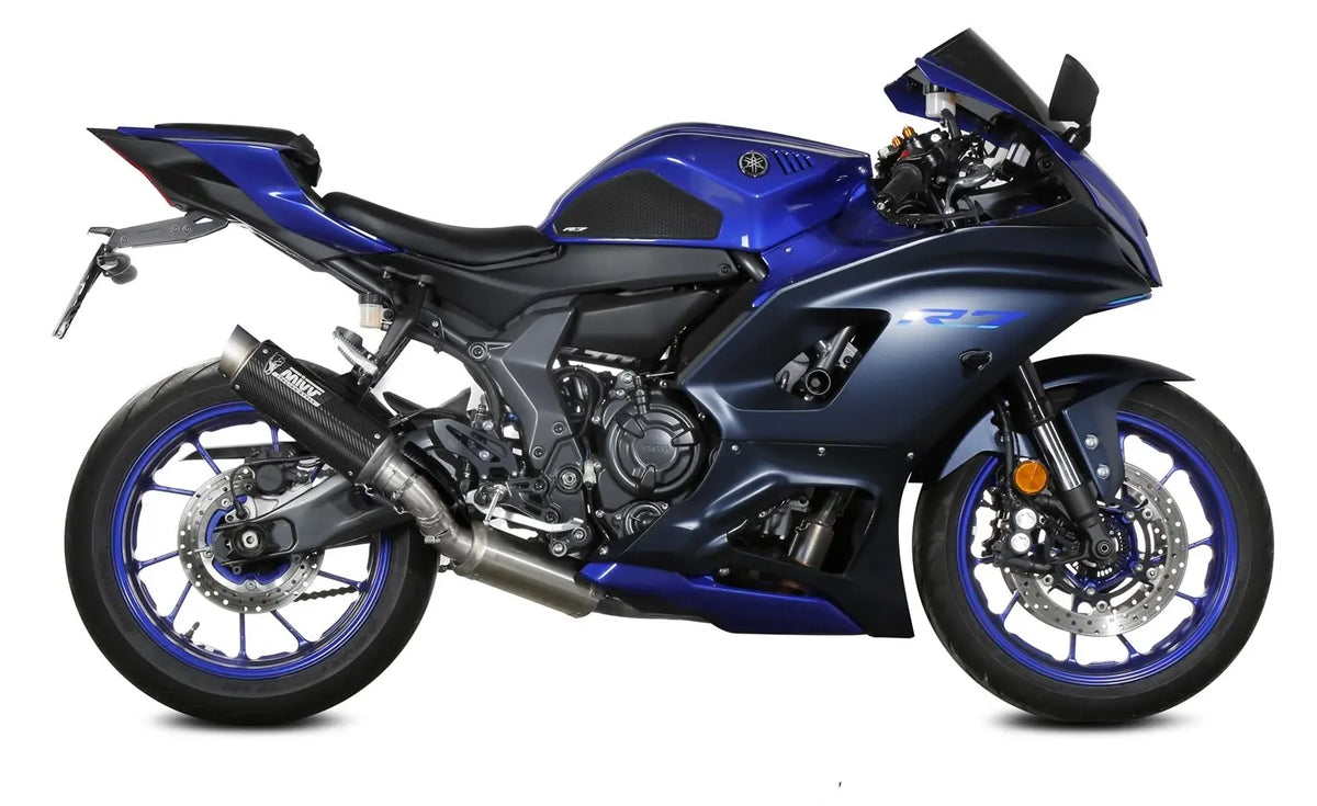 Custom Yamaha R7 Complete “RACING” MIVV GP PRO CARBON line | YAMAHA R7 – GEN PERFORMANCE