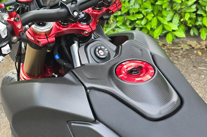 Contour de réservoir en Carbone CNC RACING | DUCATI HYPERMOTARD 698 MONO / RVE