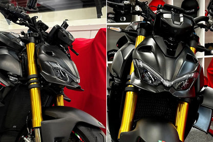 Entourage de Phare Supérieur en Carbone CNC RACING | DUCATI STREETFIGHTER V4 (2020-2024)