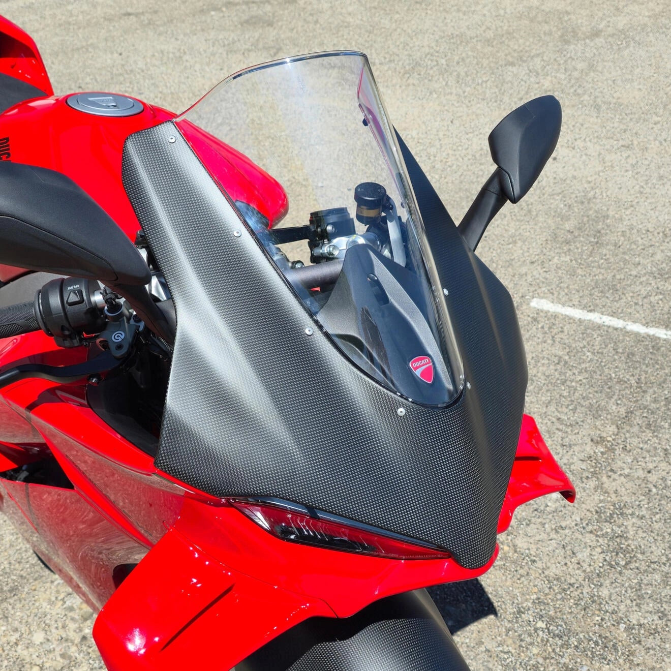 Carénage Avant en Carbone CNC RACING | DUCATI PANIGALE V4 / S (2025+)