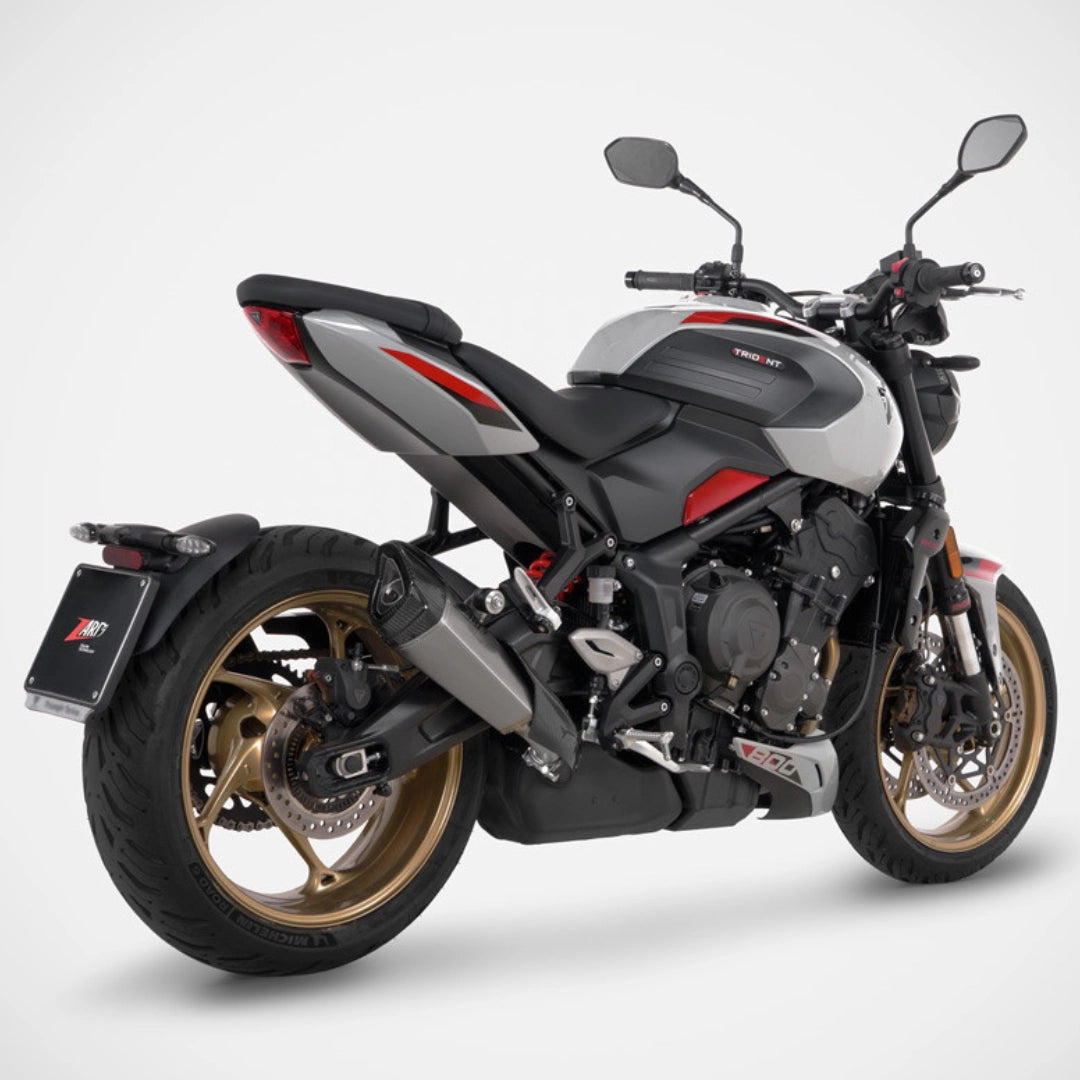 Silencieux "Homologué" ZARD | TRIUMPH TRIDENT 800 (2026+)