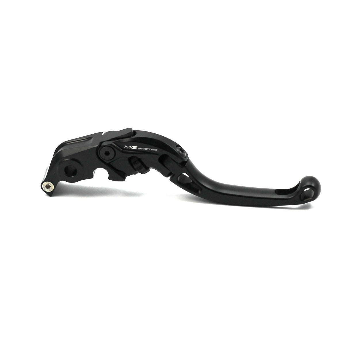 Levier de frein court MG BIKETEC noir, référence 4203-156508