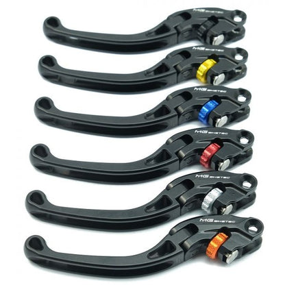 Levier d’embrayage court MG BIKETEC pour Ducati Hypermotard V2 / SP — coloris disponibles