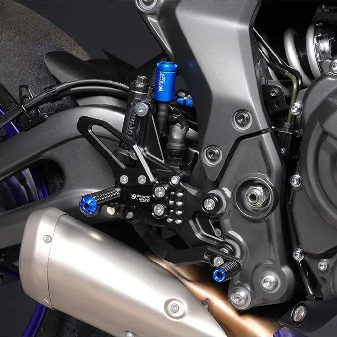 Commandes reculées BONAMICI | YAMAHA R7 - GEN PERFORMANCE