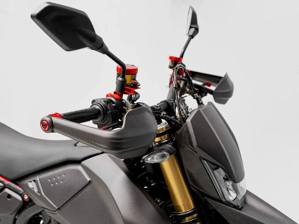 Protège-Mains Carbone DUCABIKE | DUCATI HYPERMOTARD 698 MONO / RVE – vue 2