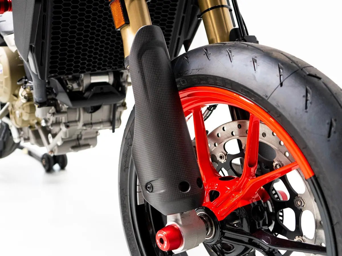 Protections de Bas de Fourche en Carbone DUCABIKE | DUCATI HYPERMOTARD 698 MONO / RVE