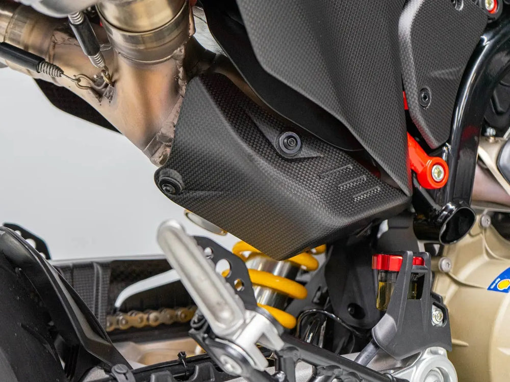 Pare-Chaleur Arrière en Carbone DUCABIKE | DUCATI HYPERMOTARD 698 MONO / RVE – vue 2