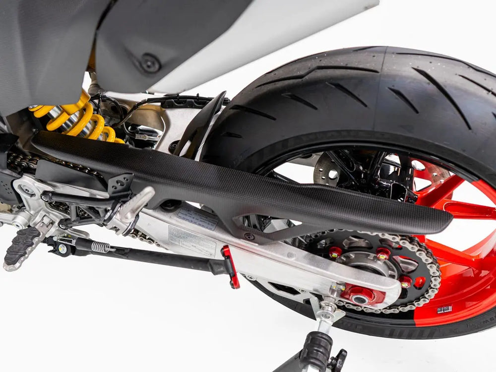 Pare-Chaîne Supérieur en Carbone DUCABIKE | DUCATI HYPERMOTARD 698 MONO / RVE – vue 2