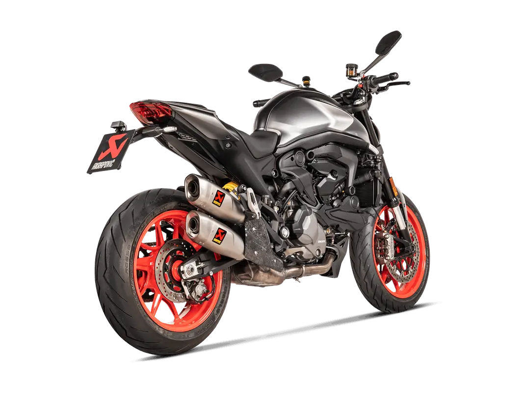 Silencieux "Homologué" AKRAPOVIC | DUCATI MONSTER 937 / SP