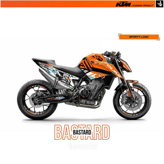 Kit déco "BASTARD" BAGOROS PERFORMANCE | KTM DUKE 790 / 890 / 890R - GEN PERFORMANCE