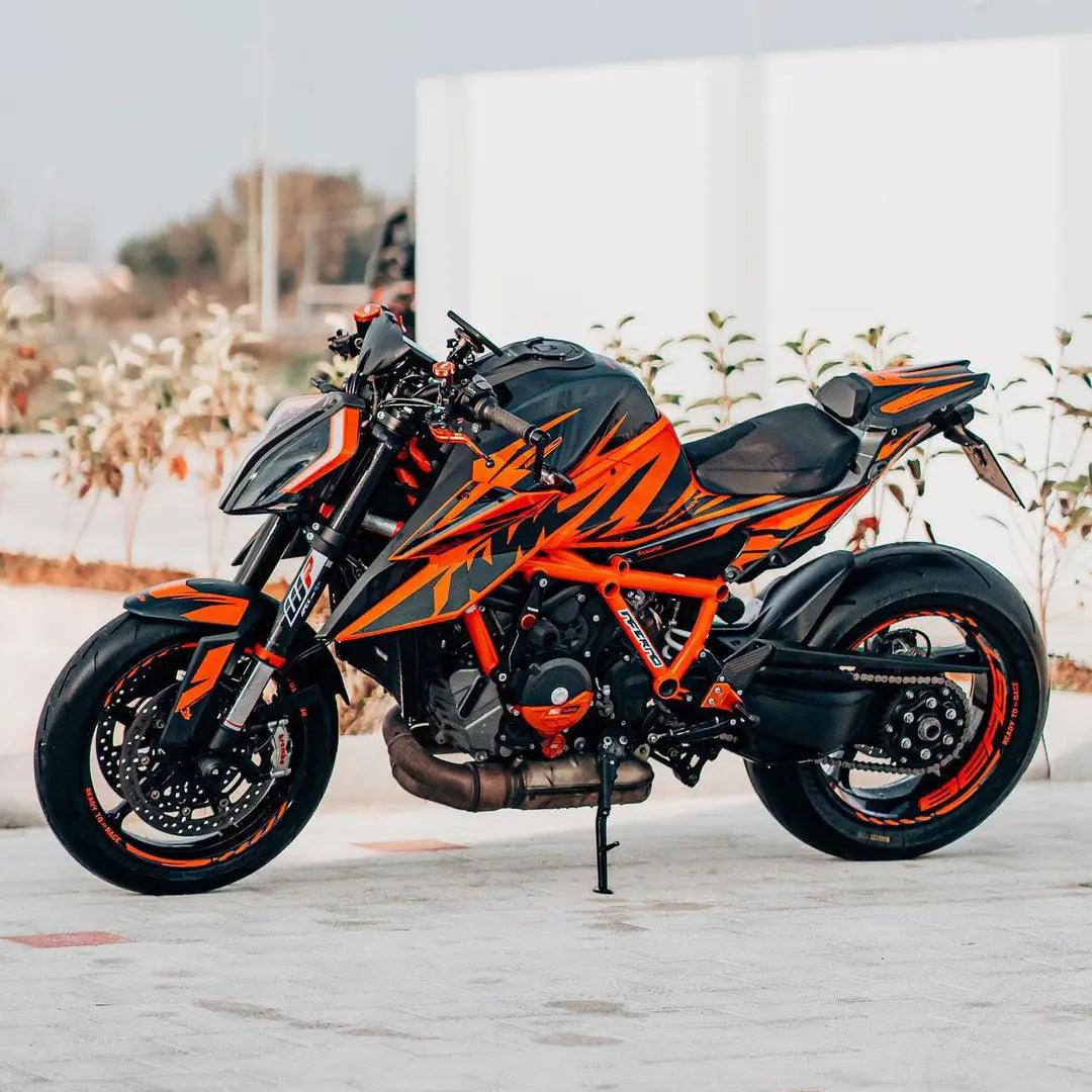 Kit déco "INFERNO" BAGOROS PERFORMANCE | KTM 1290 SUPERDUKE R / EVO - GEN PERFORMANCE