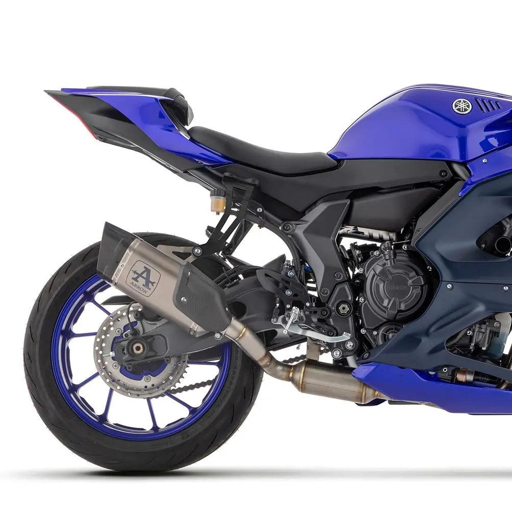 Ligne complète "Homologuée" ARROW PISTA Titane | YAMAHA R7 - GEN PERFORMANCE