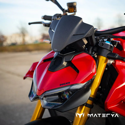 Saute-Vent en Carbone MATERYA | DUCATI STREETFIGHTER V4 / S (2025+)
