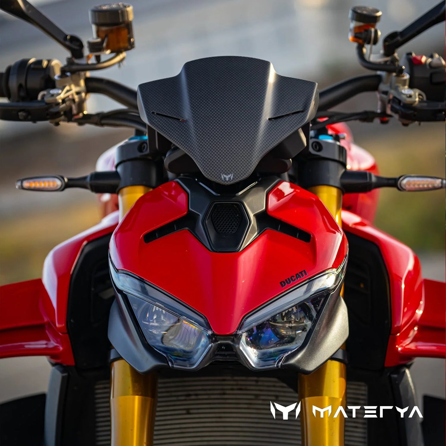 Saute-Vent en Carbone MATERYA | DUCATI STREETFIGHTER V4 / S (2025+)