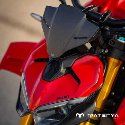 Saute-Vent en Carbone MATERYA | DUCATI STREETFIGHTER V4 / S (2025+)