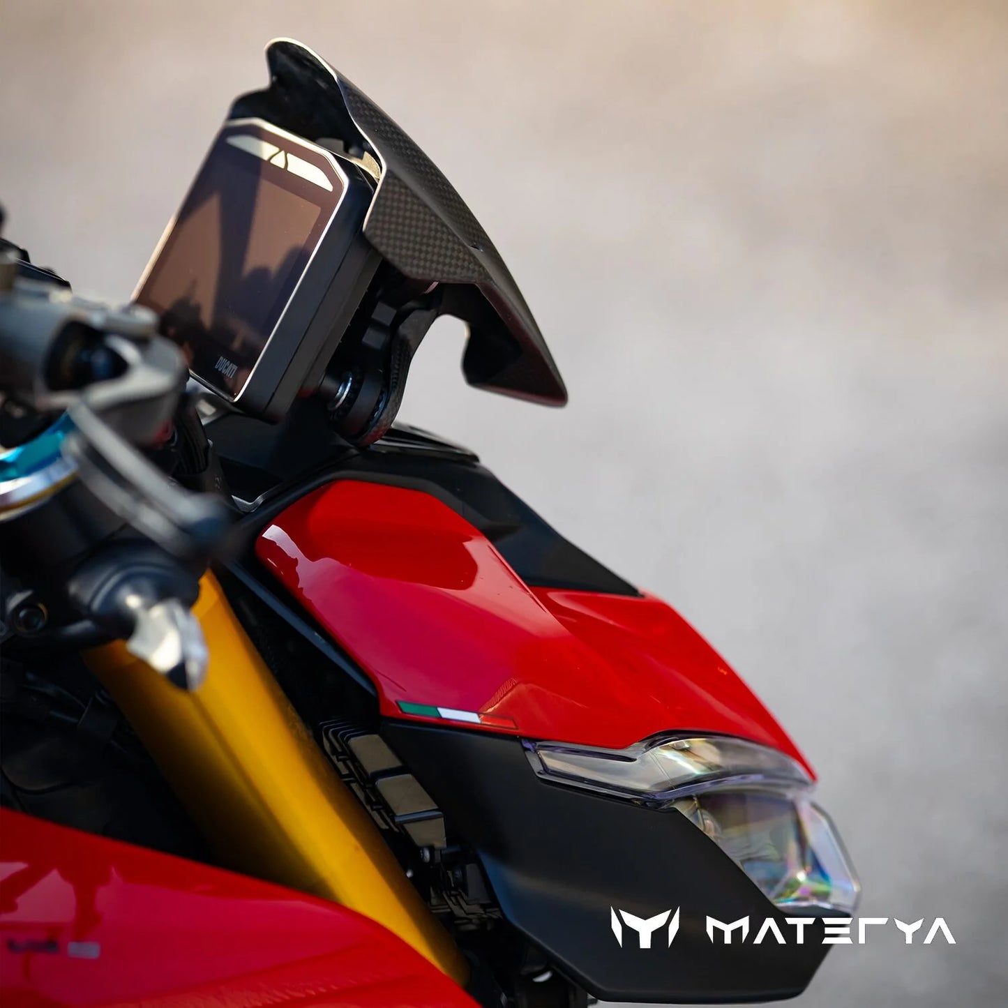 Saute-Vent en Carbone MATERYA | DUCATI STREETFIGHTER V4 / S (2025+)