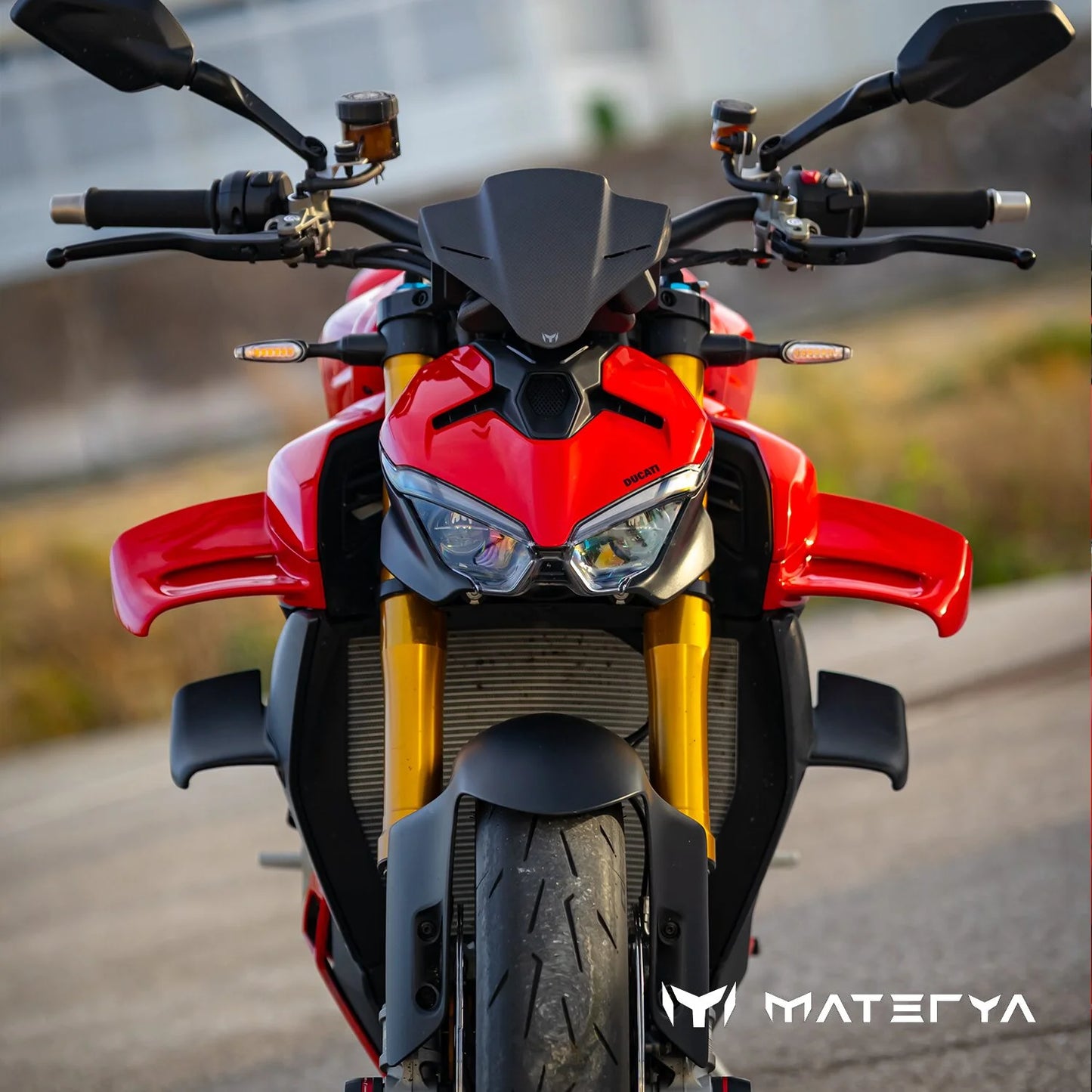 Saute-Vent en Carbone MATERYA | DUCATI STREETFIGHTER V4 / S (2025+)