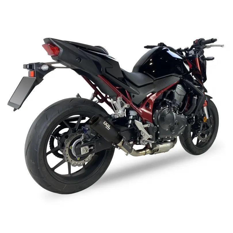 IXRACE HONDA 1000 HORNET / SP / 2025 Pot D'échappement MK2B BLACK INOX AH6205SB - EURO5 - Foto 6