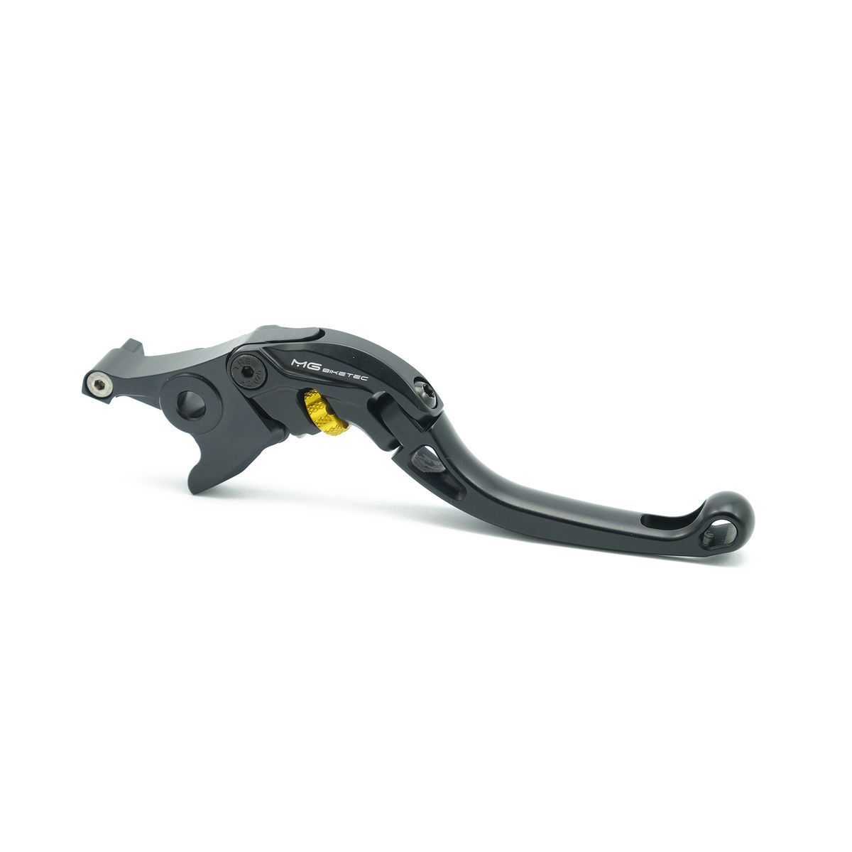 Levier de frein court MG BIKETEC avec molette or